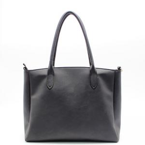 China PU Leather Ladies Tote Handbag 32cm Shoulder Tote Bag With Zipper supplier