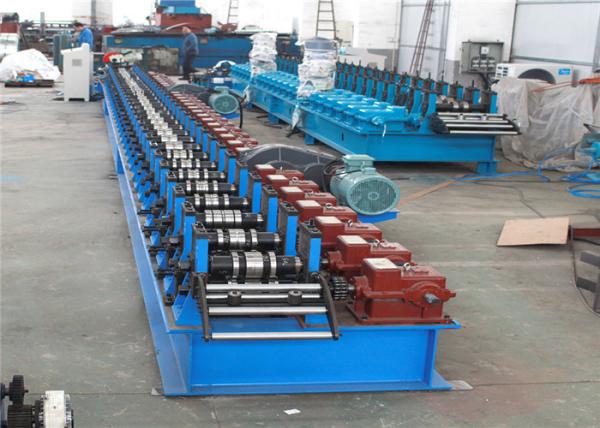 Easy Installation Shutter Roll Forming Machine 10m/min Rolling 1.5ton Decoiler