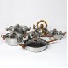 cookware set wholesale NonStick pots and pans set stainless steel Granite pots