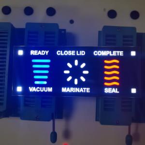 China Multicolour 7 Segment LED Display 30mcd Common Cathode SGS For Vacuum Cleaner supplier
