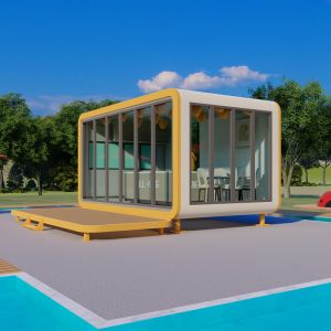 China Customized Luxury Modern Space Capsule Home for 1-2 People wholesale