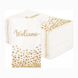 China Virgin Wood Paper Napkin Tissue 2 Ply 3 Ply For Wedding Birthday Decoration supplier