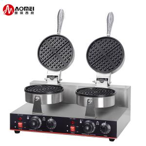 Double Plate Belgium Waffle Baker Waffle Maker Machine for Waffles and Timer Feature