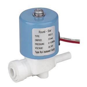 China Custom 2L Mini RO Water Machine Plastic Solenoid Valve With Quick Connector supplier