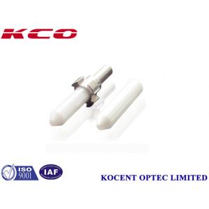 China APC 250um 8 Degree Fiber Optic Ferrule  Ceramic Zirconia 1.0 Concentricity supplier