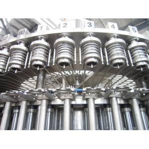 Industrial vitamin drinks, milk, beverage bottling rinsing, filling and capping machines