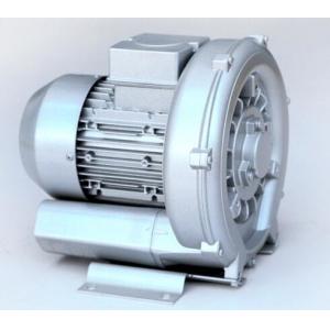 1HP Aluminum Alloy Regenerative Vacuum Blower , 220 / 380V Silver Vacuum Air Blower