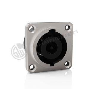 China Quick Lock Rugged Durable 8 Pore 8 Pin Male Socket Chassis Speaker Connector Types wholesale