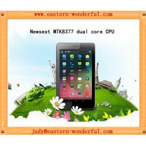 7'' MTK8377 Dual sim slot GPS bluetooth TV functions 3G dual core android tablet calling