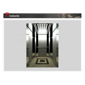 China Hairline Stainless Steel Passenger Lift Elevator Cabin Decoration Vertical supplier