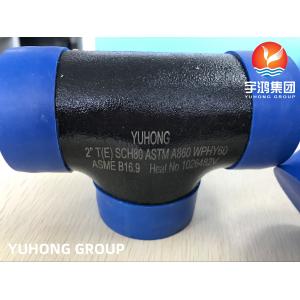 STEEL PIPE FITTINGS A860 WPHY60 WPHY52 WPHY65 ELBOW TEE BW B16.9 MSS SP-75