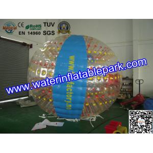 China Rolling Human Zorb Ball Rental For Inflatable Aqua Park , Water Polo Ball supplier