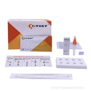 China 25T COVID 19 Antigen Rapid Test Kit SARS-CoV-2 Nucleocapsid Protein Antigen Test supplier