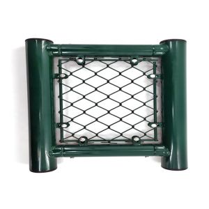 China elo de corrente revestido plástico alto de 2.4m que cerca o quadro da segurança de facilidade da proteção supplier