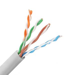 China Cat 5e UTP Outdoor Ethernet LAN Cable With Messenger Unshielded Ethernet Cable supplier