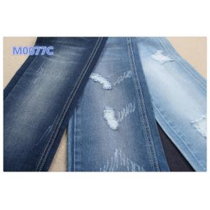 58 59 Width 10.7oz 100% Cotton Non Stretch Denim Fabric For Jeans Eco Friendly