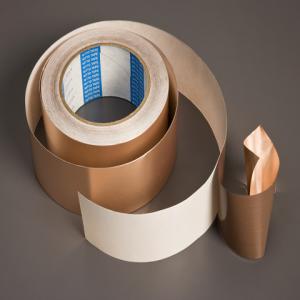 China 50mm Width Conductive Adhesive Copper Tape For Shielded Panel supplier