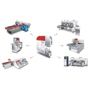 China Máquina de perfuração de vidro do CNC, máquina de perfuração de vidro automática horizontal Φ6 do CNC – φ30 furo OD supplier