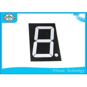 China Red 7 Segment Led Display Energy Saving 0.56 Inch One Digit For Audio Equipment supplier