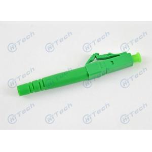 China ABS Housing Fiber Optic Cable LC Connector Green Color Singlemode 3.0mm 2.0mm supplier