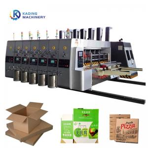 China Front Edge 3ply Carton Box Printing Machine With Die Cutter supplier