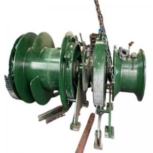 China Fishing Boat Deck Marine Electric Winch 24v 20t High Speed Cable Pulling Anchor Winch supplier
