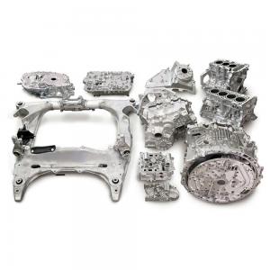 Cold Chamber Die Casting for Aluminum Spare Parts in Horizontal Pressure Chamber
