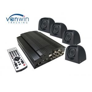China Surveillance 4 Channel Mobile DVR , 2TB Video Recorder System For School Bus supplier