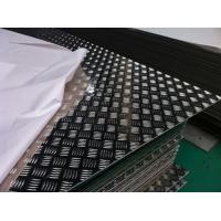 China Non Slip 6061 T6 Five Bars 2mm Aluminium Checker Plate on sale