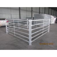 China 2023 Hot Selling USA 12 ft Heavy duty Livestock Cattle Corral Fence and Horse Round Pen Panels on sale