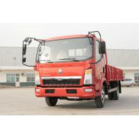 China Red HOWO Light Truck , Light Duty Commercial Trucks 4x2 5 Ton Capacity on sale
