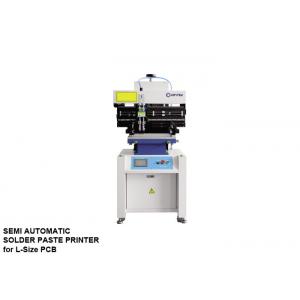 China Semi-Automatic PCB Board Printing Machine CE For L Size PCB supplier