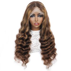 China Virgin Brazilian Remy Human Hair Wigs 30 Double Weft supplier