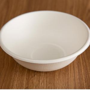 China 500ml Disposable Compostable Bagasse Bowls Bowl With Lid Biodegradable supplier