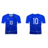 World Cup M Size Custom Football Uniforms , ISO9001 Short Sleeve Polo T Shirt
