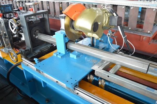 Hydraulic Power 4kw Galvanized Steel Octagon Pipe Custom Roll Forming Machine