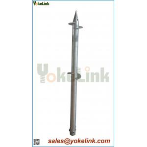 Hot Dip galvanized Ground Screw Pole Anchor