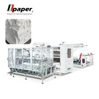 China Full Automatic 3D Paper Napkin Tissue Machine with Embossing Cutting Folding Counting Device on sale