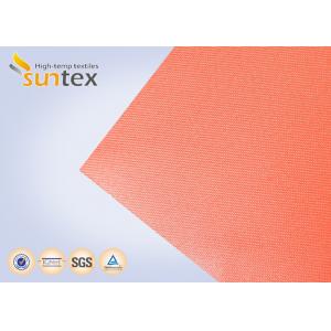 China 17.5 Oz. Fire Resistance Silicone Coated Fiberglass Fabric For Welding Curtains And Fire Blanket supplier