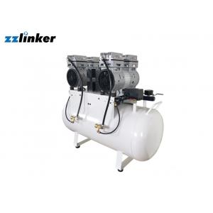 Less 20 Gallon Dental Oil Free Air Compressor 1680W Low Noise 4 Chairs Supply