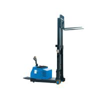 China 4000mm Lift Height  Electric Pallet Stacker , Pallet Stacker Truck With LCD Display on sale