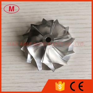 China TD04H 15T 41.93/55.69mm 6+6 blades high performance Turbo Milling/aluminum 2618/billet compressor wheel supplier