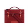 Lightweight Wool Felt Laptop Sleeve 13-13.3 Inch Wine Red Durability For Womens