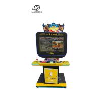 China 80W Arcade Video Game Cabinet Yellow Classic Sports Fighter Game Machine on sale