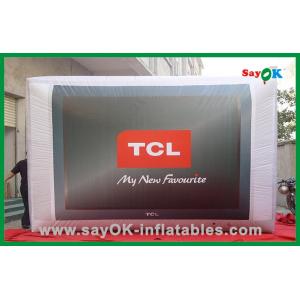 Inflatable Video Screen Used Inflatable Movie Screen / Inflatable Billboard For Advertisement