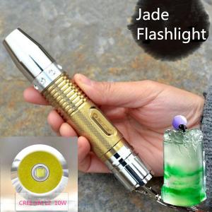 CREE XM L2 1000 Lumens Super Bright Hand-held flashlight Detector for Gemstones,Jewelry,Jade,Amber 18650 Power LED Torch