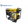 Rated Power 6kw Small Portable Generators Open Type Fuel High Efficient