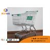 German Style Supermarket Shopping Trolley Unfolding Cart For Grocery Store