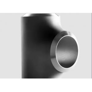 Forged Black Seamless Pipe Fittings CE Certified Forging Technique Heat Treated For Petroleum Chemical Gas Power