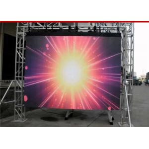 China DIP346 P10 SMD LED Display RGB Floor Stand HD For Concert / Shopping Center supplier